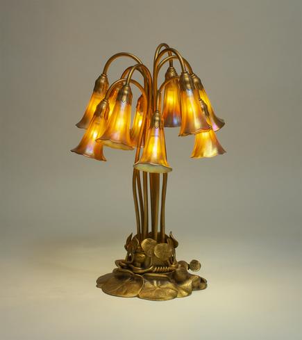 Tiffany Studios  10-Light Lily Lamp 1