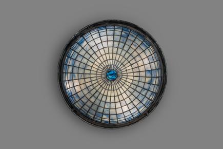 Tiffany Studios Flush Mount Ceiling Fixture Lamp 3