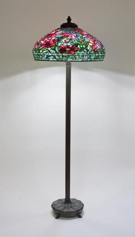 Tiffany Studios  Peony Junior Floor Lamp 2