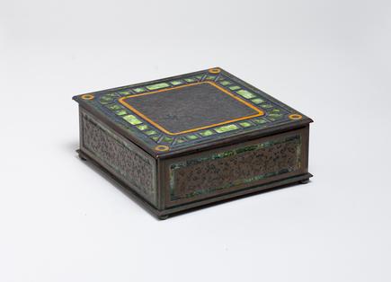 Louis C. Tiffany Furnaces Inc.  Art Deco Cigar Box 1