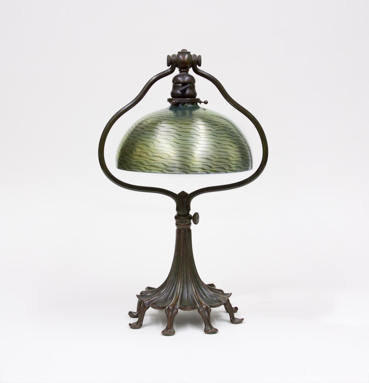 Tiffany Studios  Harp Desk Lamp 2