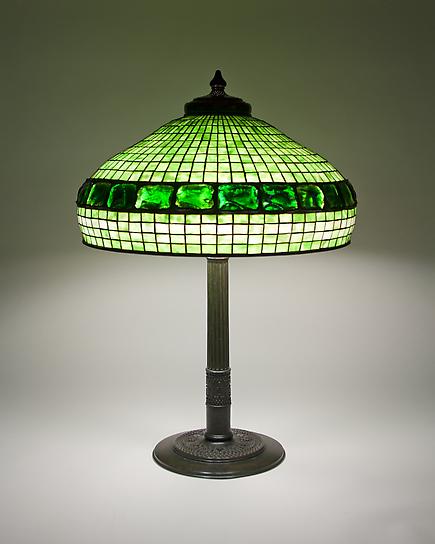 Tiffany Studios  Turtle Back Table Lamp 1