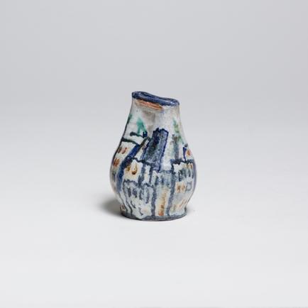 Gudrun Baudisch  Vase with Cityscape Motif 1