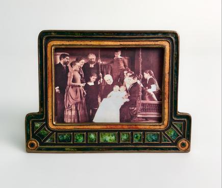 Louis C. Tiffany Furnaces, Inc.  Art Deco Calendar Frame 2