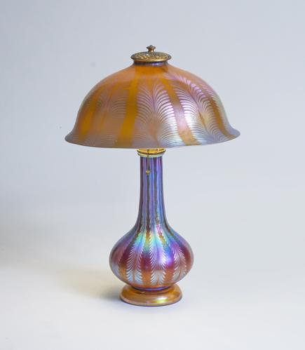 Tiffany Studios Favrile Glass Lamp 1