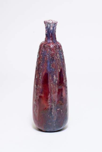 Mougin Frères  Vase with Drippy Glaze 2