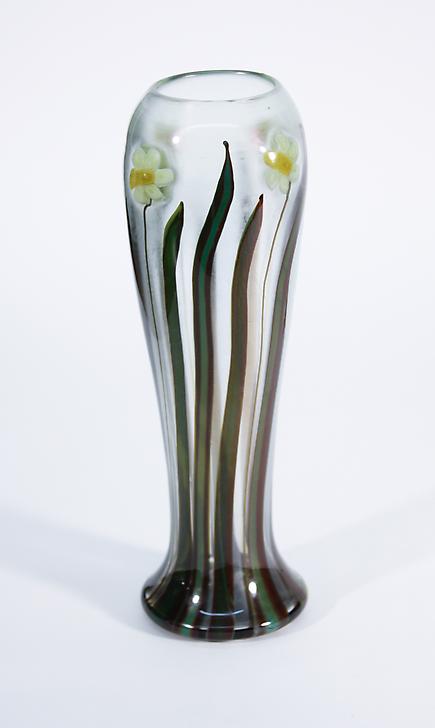 Tiffany Favrile Glass Paperweight Vase 2