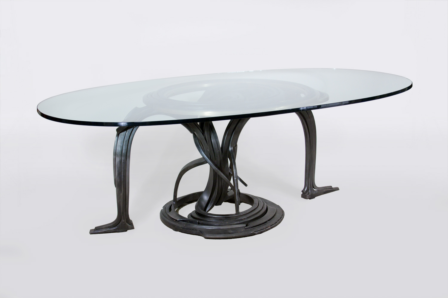 Albert Paley  Forged Steel Dining Table 1