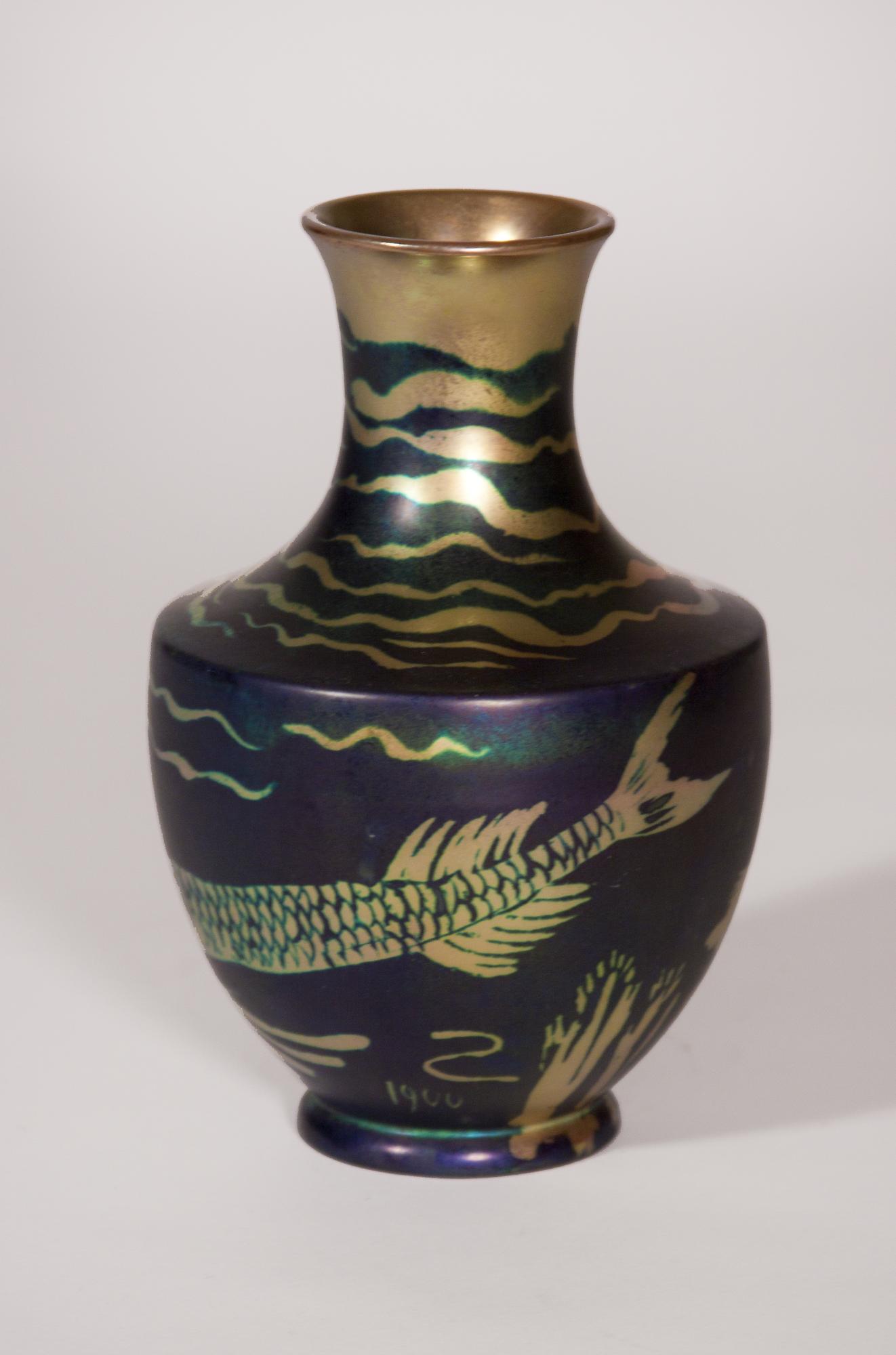 Zsolnay Iridescent Vase 2