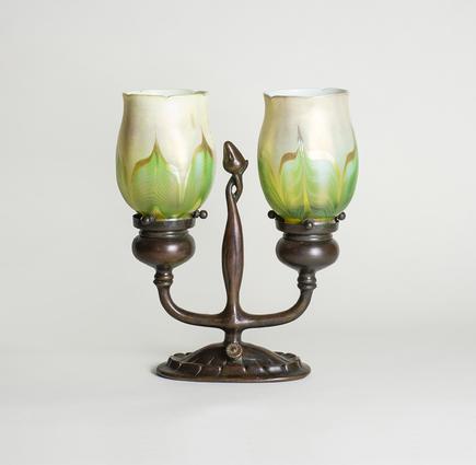 Tiffany Studios  Electrified Candelabrum 2