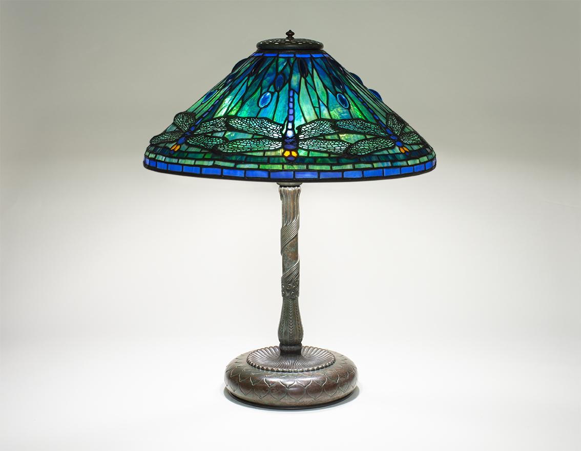 Tiffany Studios Dragonfly Table Lamp 1