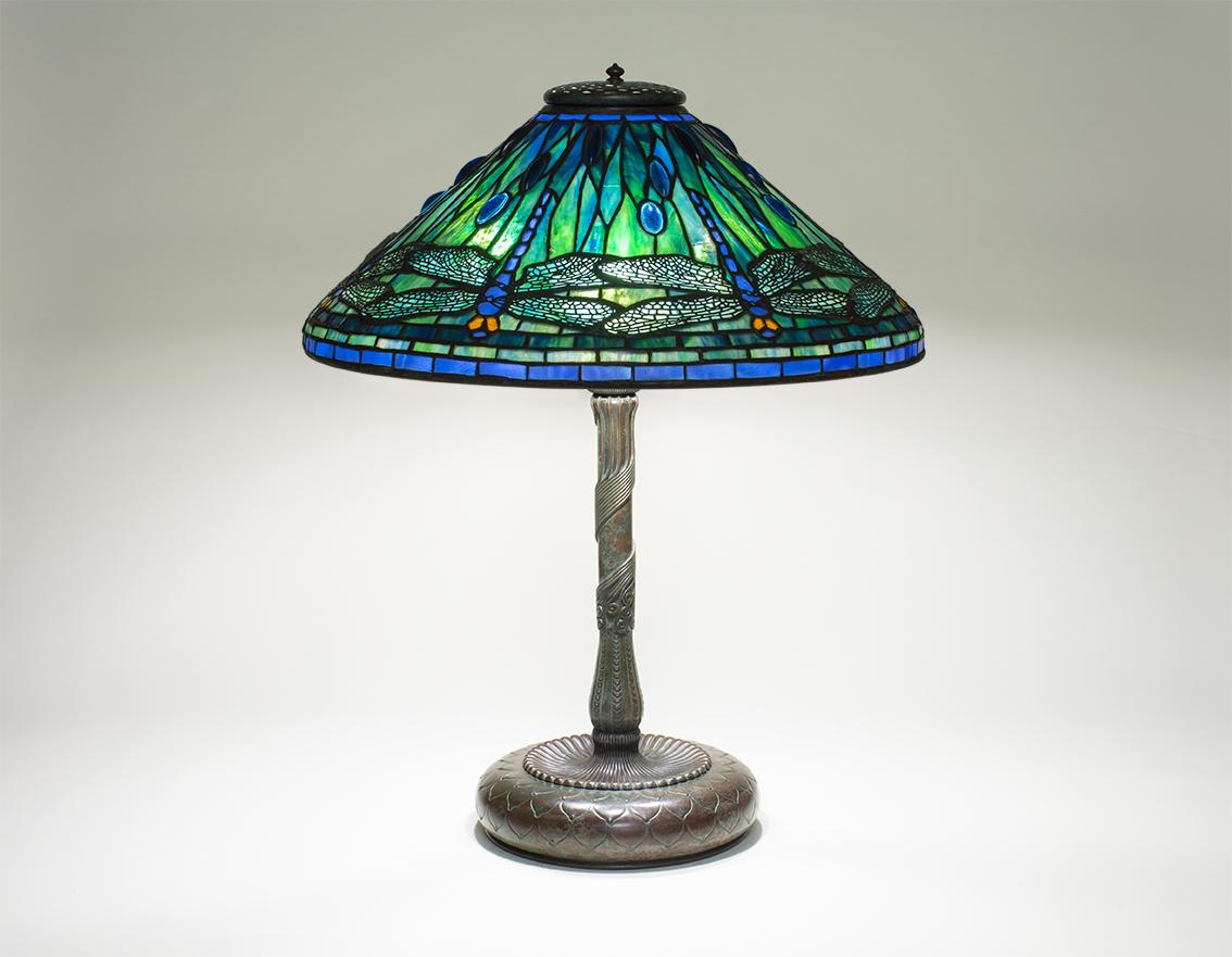 Tiffany Studios Dragonfly Table Lamp 2