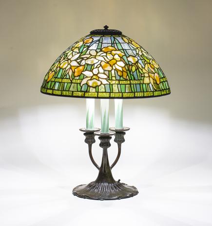 Tiffany Studios  Daffodil Table Lamp 1