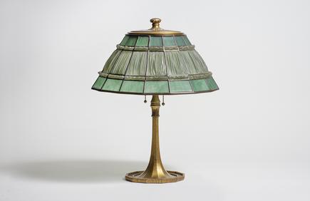 Tiffany Studios  Linenfold Table Lamp 2