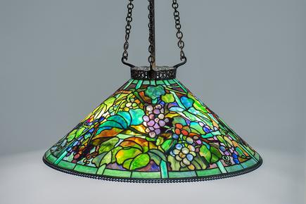 Tiffany Studios Grape Chandelier 1