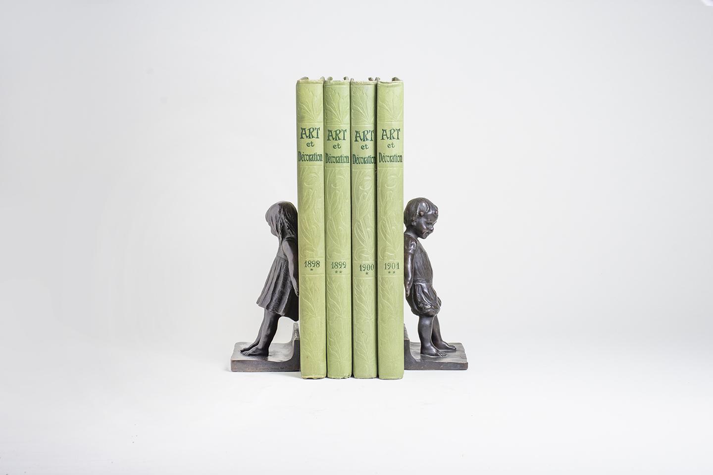 Abastenia St. Leger Eberle  Hide and Seek Bookends 2