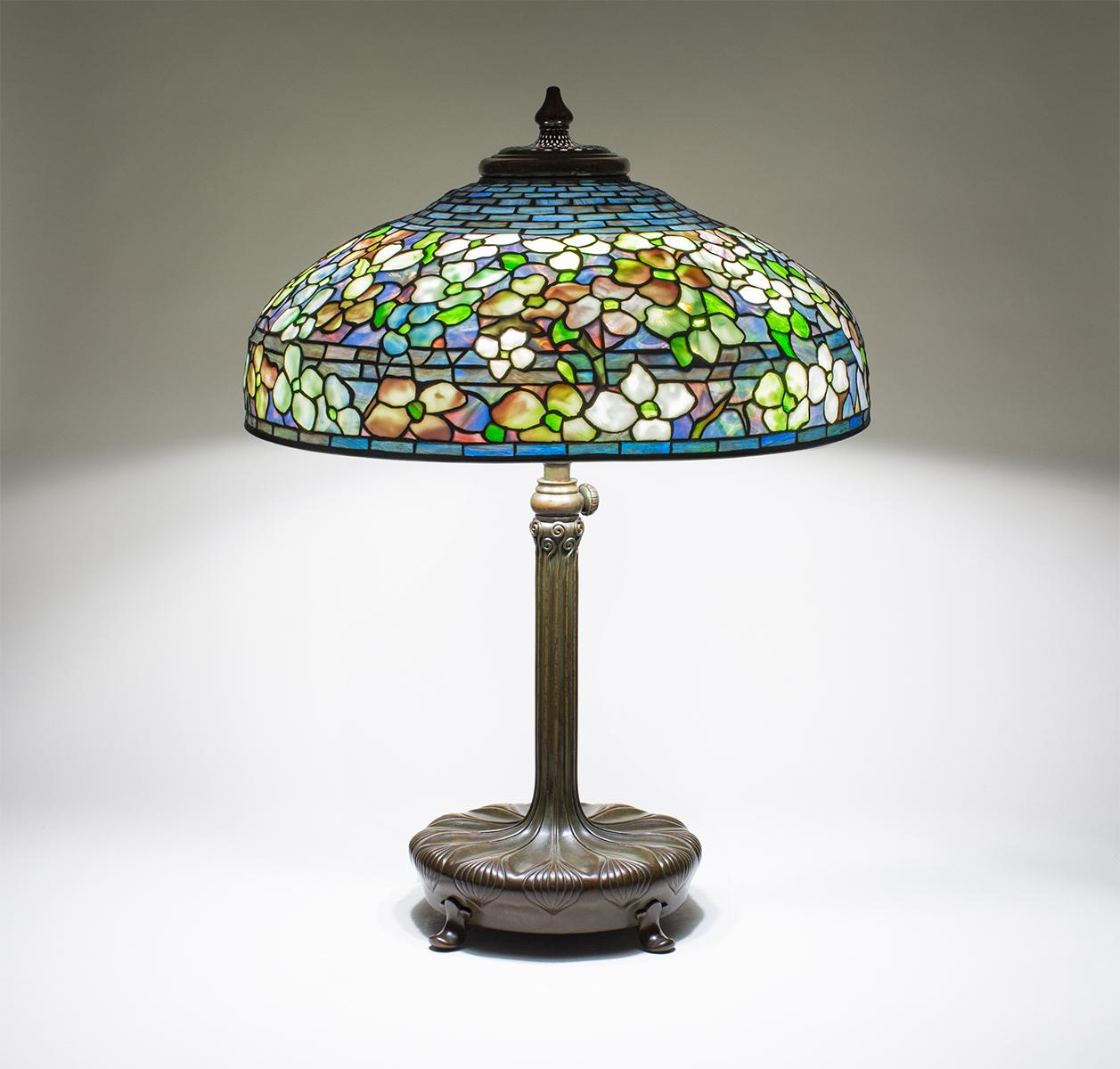 Tiffany Studios Dogwood Table Lamp 1