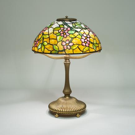 Tiffany Studios Apple Blossom Table Lamp 1