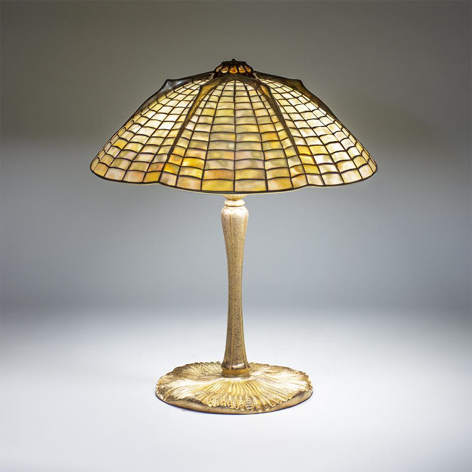 Tiffany Studios  Spider Lamp 1