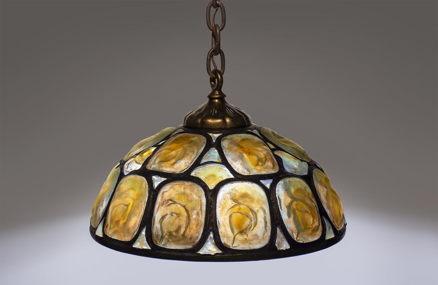 Tiffany Studios  Turtle Back Hanging Shade 2