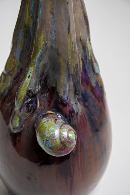 Alfred Renoleau  Vase with Snails 4