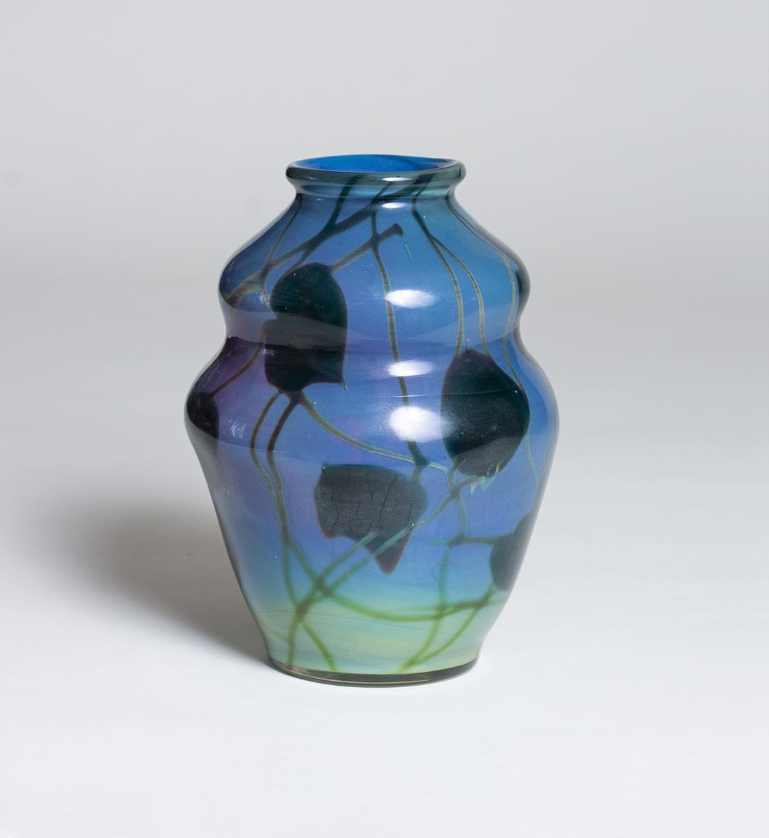 Tiffany Favrile Glass  Reactive Vase 3